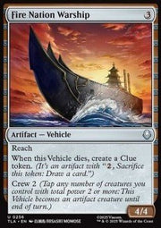 Fire Nation Warship - Magic: The Gathering | Avatar: The Last Airbender (Uncommon) [TLA - 256] - El Duelista