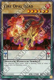 Fire Opal Head - Battle of Chaos (Common) [BACH - 092] - El Duelista