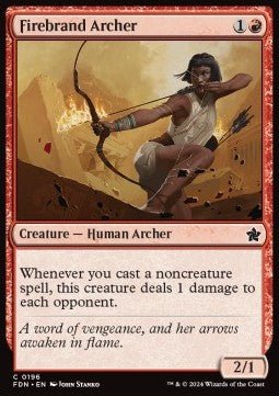 Firebrand Archer⁣ - Magic: The Gathering Foundations⁣ (Common)⁣ [196] - El Duelista