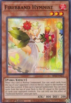 Firebrand Hymnist⁣ - Structure Deck: Fire Kings⁣ (Common)⁣ [021] - El Duelista