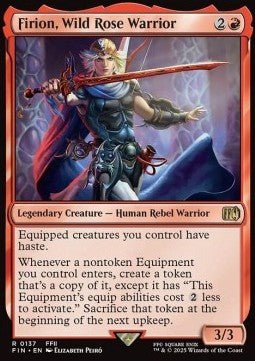 Firion, Wild Rose Warrior⁣ - Magic: The Gathering - FINAL FANTASY⁣ (Rare)⁣ [137] - El Duelista