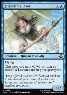 First - Time Flyer - Magic: The Gathering | Avatar: The Last Airbender (Common) [TLA - 49] - El Duelista