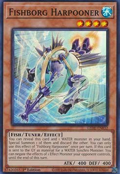 Fishborg Harpooner⁣ - Legacy of Destruction⁣ (Super Rare)⁣ [032] - El Duelista