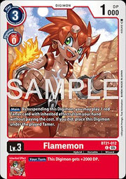 Flamemon (BT21 - 012)⁣ - World Convergence⁣ (Common)⁣ [012] - El Duelista
