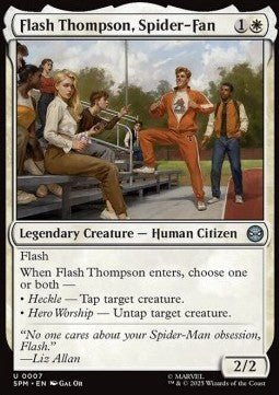 Flash Thompson, Spider - Fan - Magic: The Gathering | Marvel's Spider - Man (Uncommon) [SPM - 7] - El Duelista