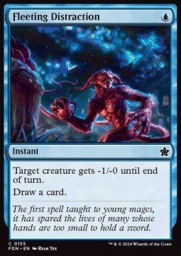 Fleeting Distraction⁣ - Magic: The Gathering Foundations⁣ (Common)⁣ [155] - El Duelista