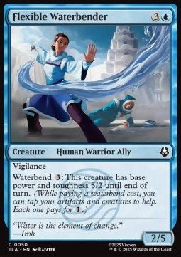 Flexible Waterbender - Magic: The Gathering | Avatar: The Last Airbender (Common) [TLA - 50] - El Duelista