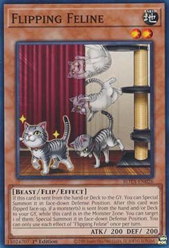 Flipping Feline⁣ - Rage of the Abyss⁣ (Common)⁣ [026] - El Duelista