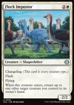 Flock Impostor - Lorwyn Eclipsed (Uncommon) [ECL - 16] - El Duelista