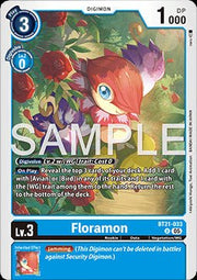 Floramon (BT21 - 033)⁣ - World Convergence⁣ (Uncommon)⁣ [033] - El Duelista
