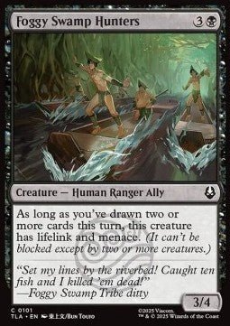 Foggy Swamp Hunters - Magic: The Gathering | Avatar: The Last Airbender (Common) [TLA - 101] - El Duelista