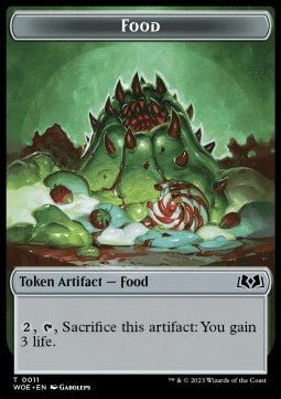 Food Token (V.2)⁣ - Wilds of Eldraine: Extras⁣ (Token)⁣ [11] - El Duelista