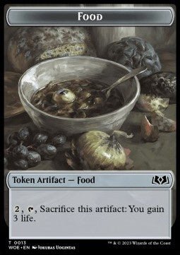 Food Token (V.4)⁣ - Wilds of Eldraine: Extras⁣ (Token)⁣ [13] - El Duelista