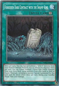Forbidden Dark Contract with the Swamp King⁣ - The Dark Illusion⁣ (Common)⁣ [056] - El Duelista
