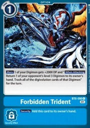 Forbidden Trident (BT6 - 096)⁣ - Double Diamond⁣ (Common)⁣ [BT6 - 096] - El Duelista