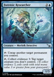 Forensic Researcher⁣ - Murders at Karlov Manor⁣ (Uncommon)⁣ [58] - El Duelista