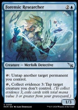 Forensic Researcher⁣ - Murders at Karlov Manor⁣ (Uncommon)⁣ [58] - El Duelista