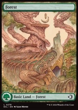 Forest (V.2) - Lorwyn Eclipsed (Land) [ECL - 278] - El Duelista