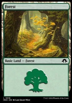 Forest (V.2)⁣ - Modern Horizons 3⁣ (Land)⁣ [318] - El Duelista