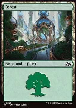 Forest (V.3)⁣ - Aetherdrift⁣ (Land)⁣ [291] - El Duelista