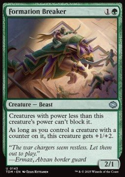 Formation Breaker⁣ - Tarkir: Dragonstorm⁣ (Uncommon)⁣ [143] - El Duelista