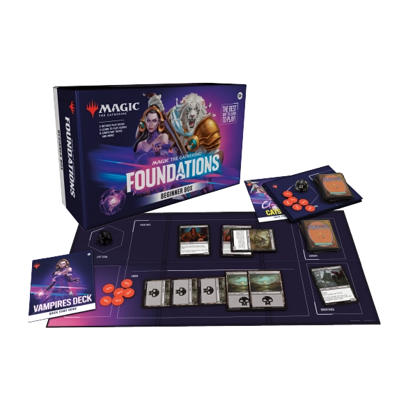 Magic: The Gathering Foundations Beginner Box, contenido para dos jugadores