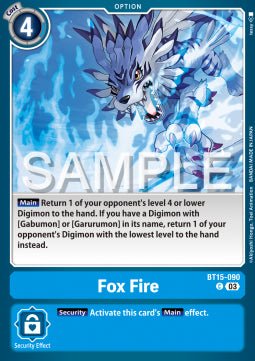 Fox Fire (BT15 - 090)⁣ - Exceed Apocalypse⁣ (Common)⁣ [090] - El Duelista