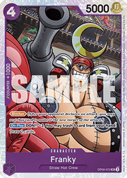 Franky (OP09 - 072) (V.1) - Emperors in the New World (Super Rare) [OP09 - 072] - El Duelista