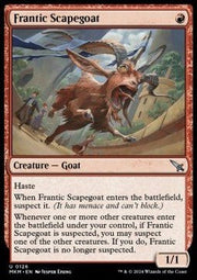 Frantic Scapegoat⁣ - Murders at Karlov Manor⁣ (Uncommon)⁣ [126] - El Duelista