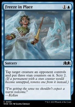 Freeze in Place⁣ - Wilds of Eldraine⁣ (Common)⁣ [50] - El Duelista