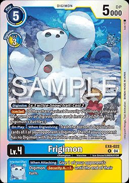 Frigimon (EX8 - 022)⁣ - Chain of Liberation⁣ (Rare)⁣ [022] - El Duelista