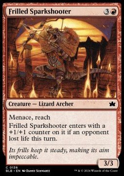 Frilled Sparkshooter⁣ - Bloomburrow⁣ (Common)⁣ [136] - El Duelista