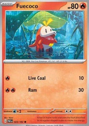 Fuecoco⁣ - Paradox Rift⁣ (Common)⁣ [023] - El Duelista