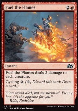 Fuel the Flames⁣ - Aetherdrift⁣ (Uncommon)⁣ [126] - El Duelista