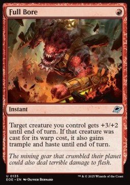 Full Bore⁣ - Edge of Eternities⁣ (Uncommon)⁣ [135] - El Duelista