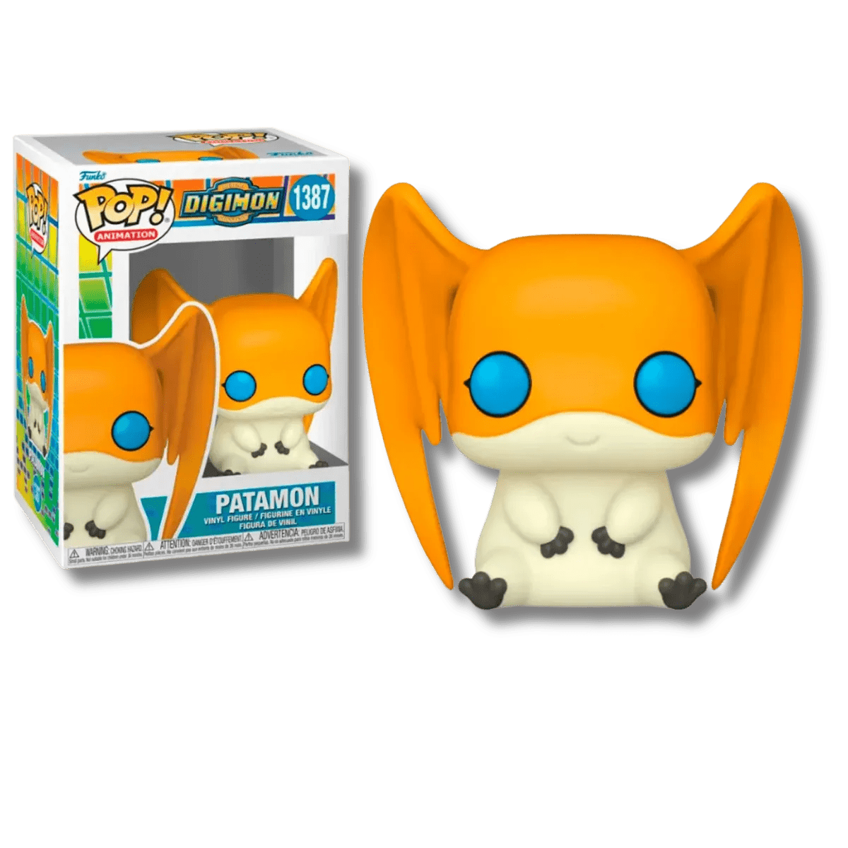 Funko POP! 1387 Patamon - Digimon | Figura de vinilo 10 cm - El Duelista
