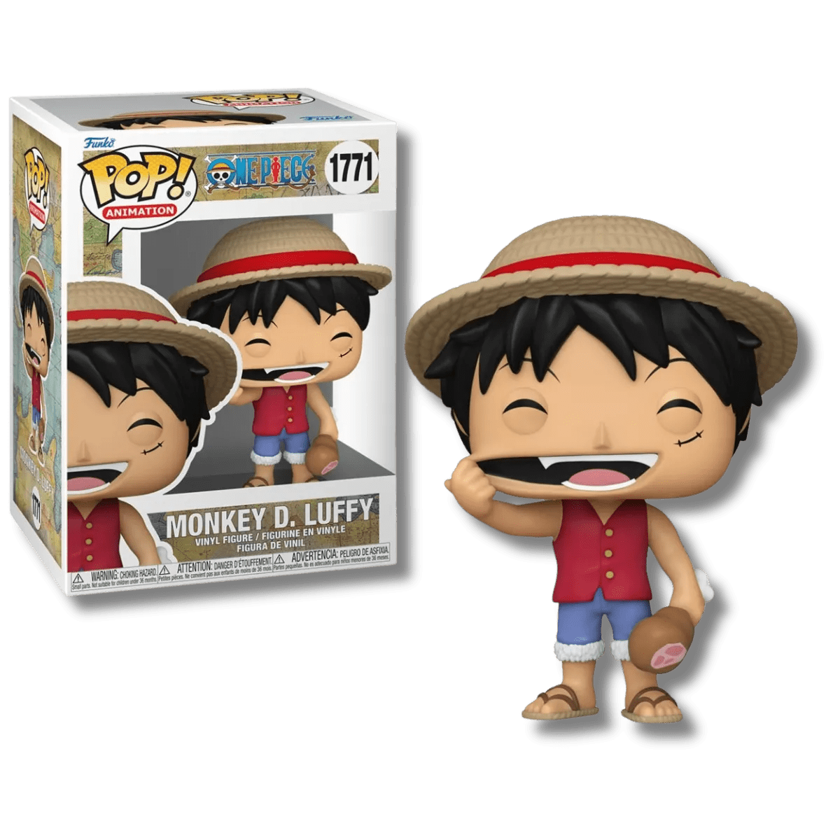 Funko POP! 1771 Luffy (2024) - One Piece | Figura de vinilo 10 cm - El Duelista