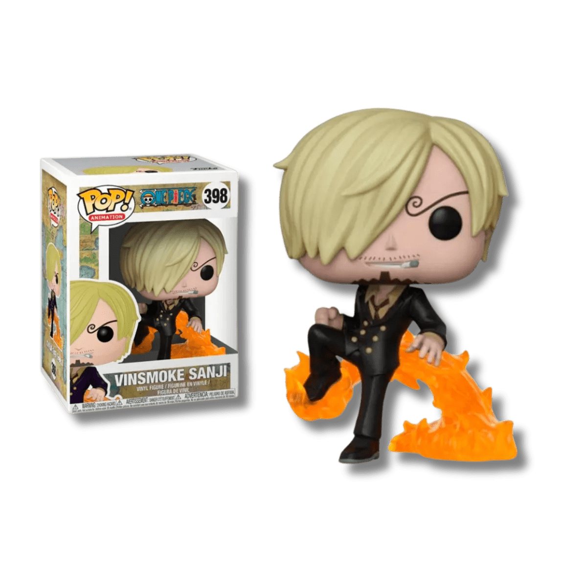 Funko POP! 398 Vinsmoke Sanji - One Piece | Figura de vinilo 10 cm - El Duelista