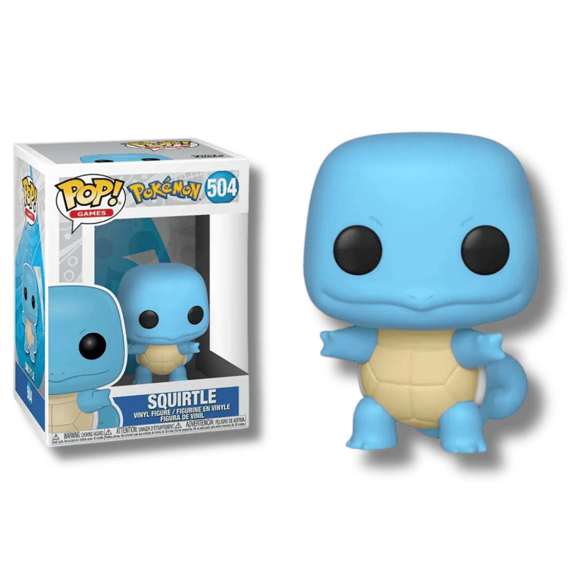 Funko POP! 504 Squirtle - Pokémon | Figura de vinilo 10 cm - El Duelista