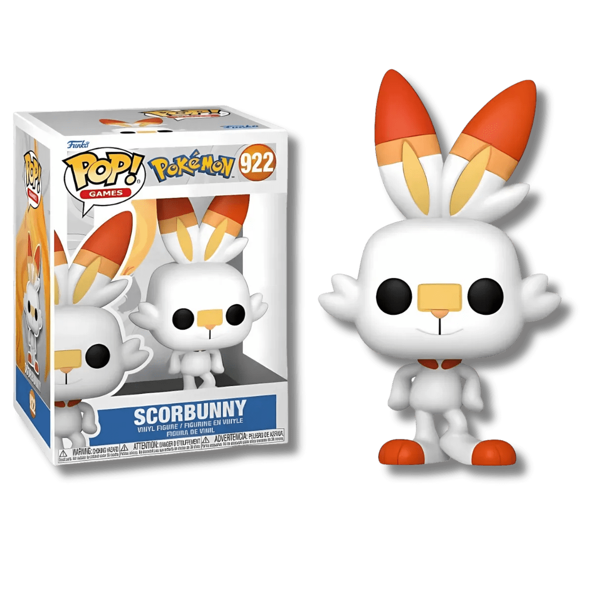Funko POP! 922 Scorbunny - Pokémon | Figura de vinilo 10 cm - El Duelista