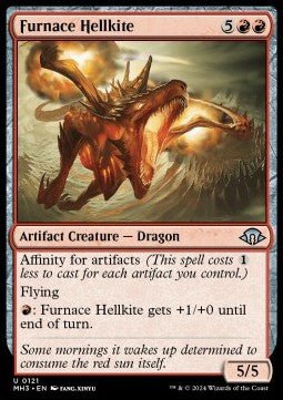 Furnace Hellkite⁣ - Modern Horizons 3⁣ (Uncommon)⁣ [121] - El Duelista
