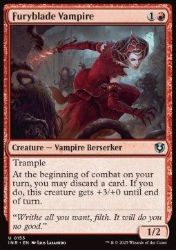 Furyblade Vampire⁣ - Innistrad Remastered⁣ (Uncommon)⁣ [155] - El Duelista