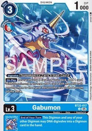 Gabumon (BT22 - 017)⁣ - Cyber Eden⁣ (Uncommon)⁣ [017] - El Duelista