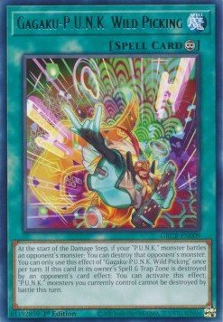 Gagaku - P.U.N.K. Wild Picking - The Grand Creators (Rare) [GRCR - 009] - El Duelista