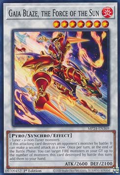 Gaia Blaze, the Force of the Sun⁣ - 25th Anniversary Tin: Dueling Mirrors⁣ (Common)⁣ [369] - El Duelista