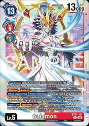 Gaiamon (BT21 - 101) (V.1)⁣ - World Convergence⁣ (Secret Rare)⁣ [101] - El Duelista