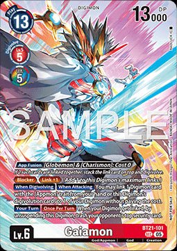Gaiamon (BT21 - 101) (V.2) - Unnumbered Promos (Alternative Art) [UP - BT21 - 101] - El Duelista
