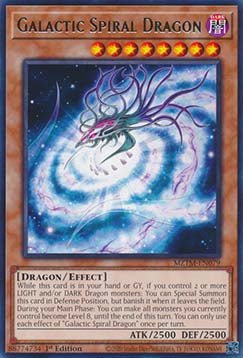 Galactic Spiral Dragon - Maze of the Master (Rare) [MZTM - 079] - El Duelista