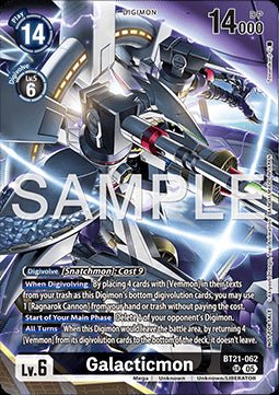 Galacticmon (BT21 - 062) (V.1) - Unnumbered Promos (Alternative Art) [UP - BT21 - 062] - El Duelista
