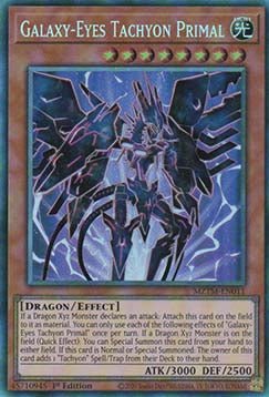 Galaxy - Eyes Tachyon Primal (V.2 - Collectors Rare) - Maze of the Master (Collectors Rare) [MZTM - 011] - El Duelista